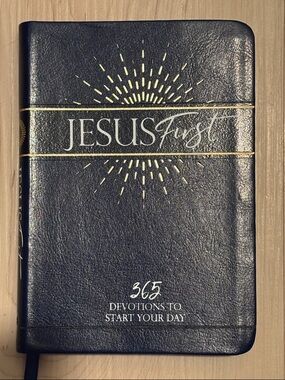 Jesus First 365 Devotions Faux Leather Softcover Devotional